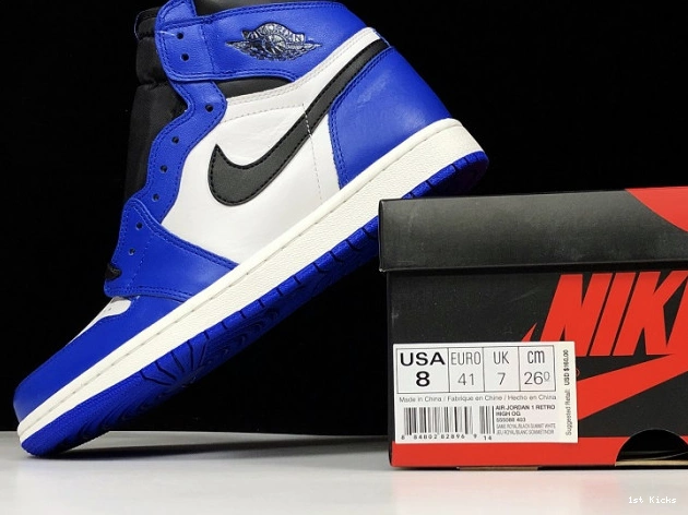 - 'Game 403 Royal' Air 1 Jordan Retro High 555088 OG 0703